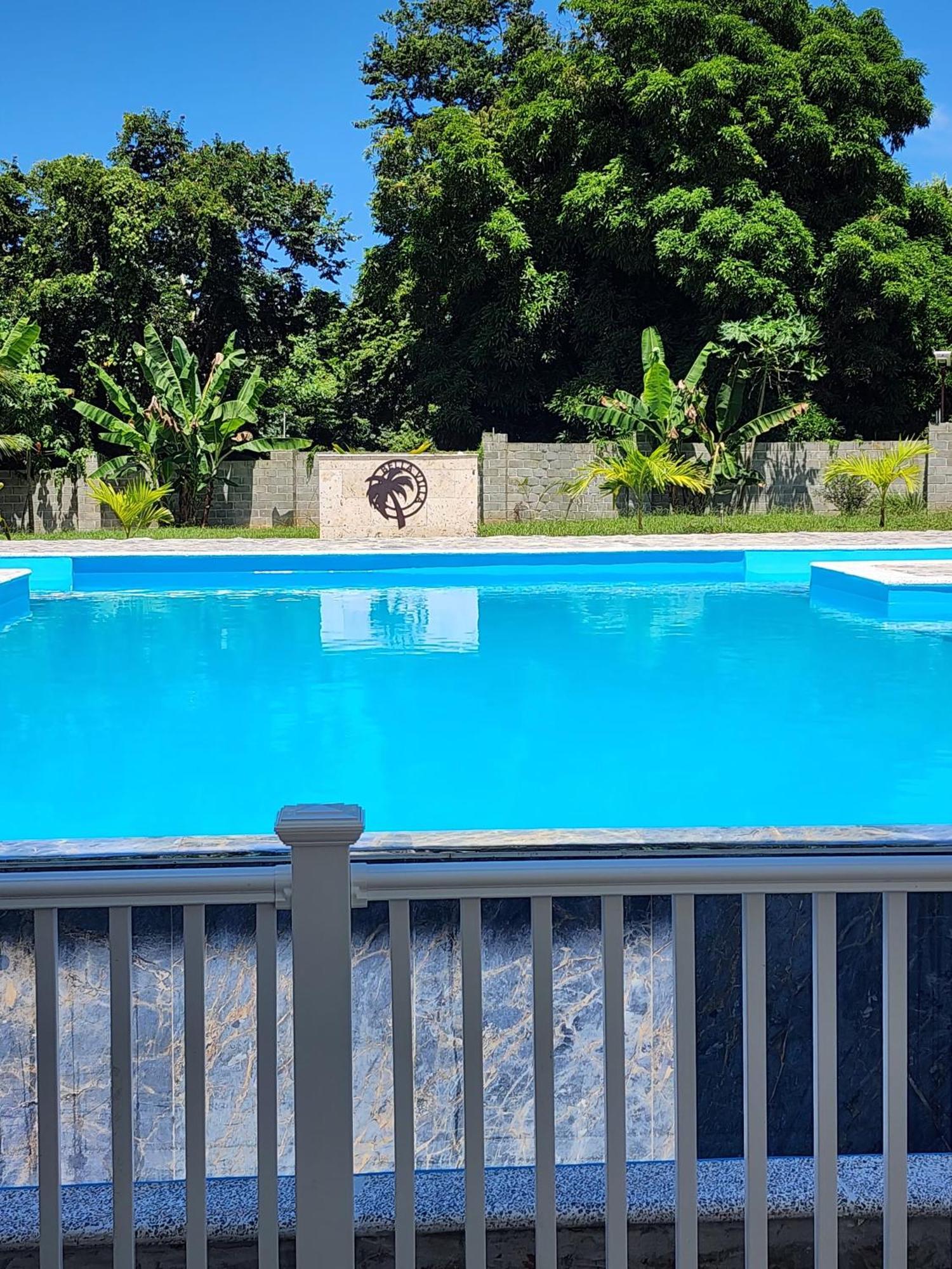 Bella Villa Room With Large Pool And Close To Beach Las Galeras Exteriör bild