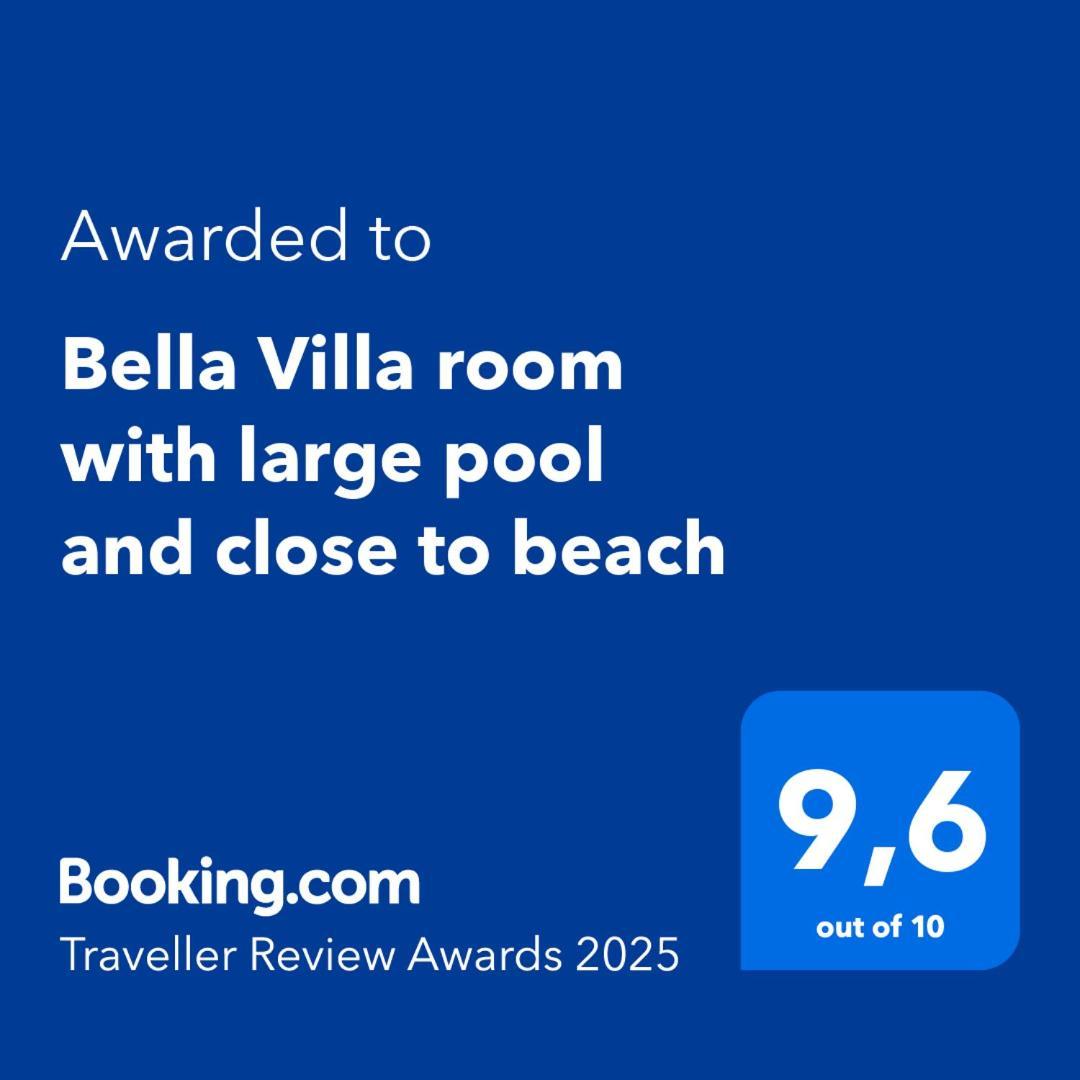 Bella Villa Room With Large Pool And Close To Beach Las Galeras Exteriör bild